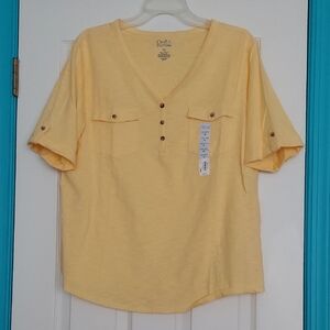 Croft & Barrow Short Sleeve Top